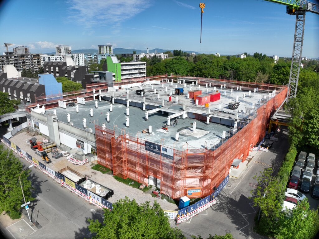 aktueller Baufortschritt April 2026